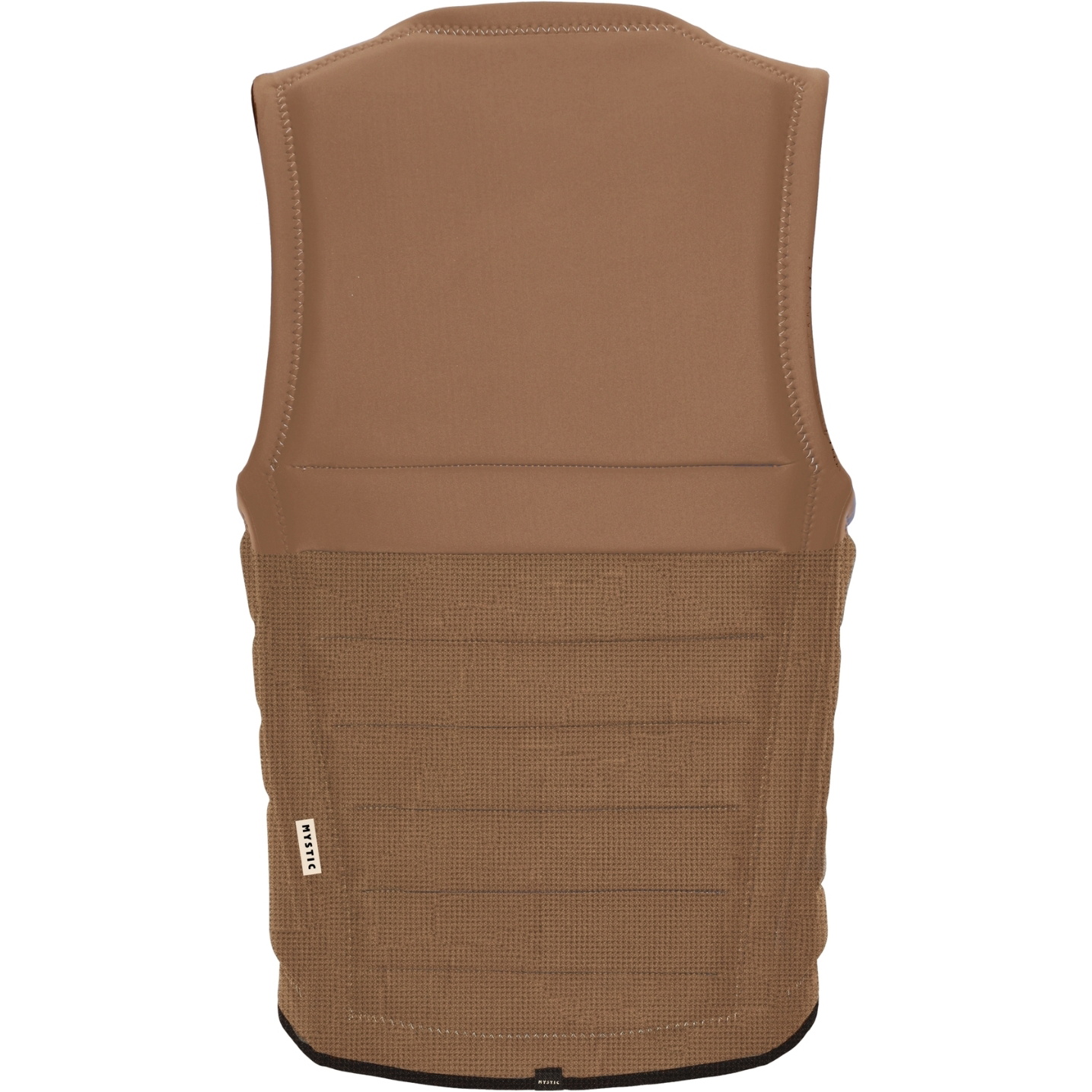 2026 Mystic The Dom Front Zip Wake Impact Vest 35005.240237 - Slate Brown